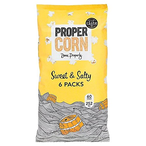 Propercorn Sweet & Salty Multipack - 6 x 14g (0.19lbs)