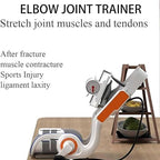 Brace Elbow Joint Rehabilitation Device, Elbow Stretching Trainer with Air Bag Pressurization and Angle Dial, Adjustable -15° to 150° Angle, for Stroke Hemiplegia Patients