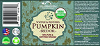US Organic Pumpkin Seed Oil, USDA Certified Organic,100% Pure & Natural, Cold Pressed Virgin, Unrefined in Amber Glass Bottle w/Glass Eyedropper for Easy Application (Large (4 oz, 115 ml))