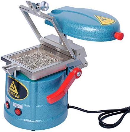 Gekufa Dental Vacuum Forming Machine 110V Molding Machine Lab with 15 Thermoforming Plastic Sheets 1.5MM