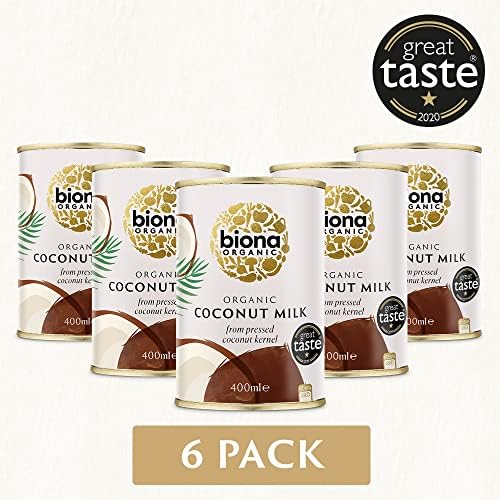 Biona Organic Coconut Milk (400ml) - Pack of 6