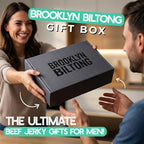 Brooklyn Biltong Beef Jerky Gift for Men (Biltong Gift Box 2 oz, Pack of 8) – Premium Air-Dried Grass-Fed Healthy Beef, High Protein Keto & Gluten-Free Snacks, Whole30 Biltong Box, Made in USA