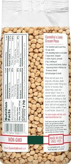 Camellia Brand Dried Lady Cream Peas – Premium Creamy Southern Peas for Traditional Southern Dishes, Succotash, Soups, Stews, Salads, and Vegetarian Meals – Non-GMO, Gluten-Free, High Protein, 1 Pound (Pack of 2)