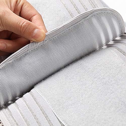 Lumbar Brace,Breathable and Warm Lumbosacral Back Support for Men Women Back Pain Relief & Scoliosis (Size : L)
