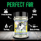 Angus & Oink | Rubba Rubba Jalapeno & Herb Seasoning | Authentic Creole and Cajun Flavours | Perfect for Shrimp, Pork, Fish, & Chicken | 200g