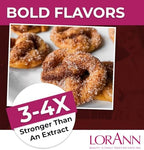 LorAnn Oils Super Strength Flavoring - Used For Candy Making, Flavoring, Baking, Hard Candy, & Flavor Oils - Bold, Natural Flavors 4X Stronger Than Extracts - Cinnamon Oil, Pack of 2, 0.125 fl oz