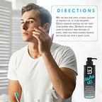 L3 Shaving Gel - Straight Razor Shave Gel - Non-Irritating - Refreshing Smell L3 - No Hot Towel Necessary - Level Three Razor Gel (Ice)