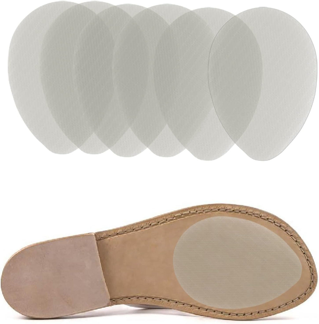 Non-Slip Shoes Pads Sole Protectors Adhesive, High Heels Anti-Slip Shoe Grips (Clear 3pairs)