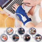 CAMECO Heating Pad for Wrist Pain Relief, Heated Wrist Wrap for Carpal Tunnel, 10-90Min Timer