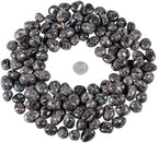 Nupuyai 1lb(About 460g) Polished Tumbled Stones Irregular Crystals for Healling/Energy/Wicca Smooth Cherry Blossom Pomegranate Stones for Home/Gardden Decor 0.39"-1.18"