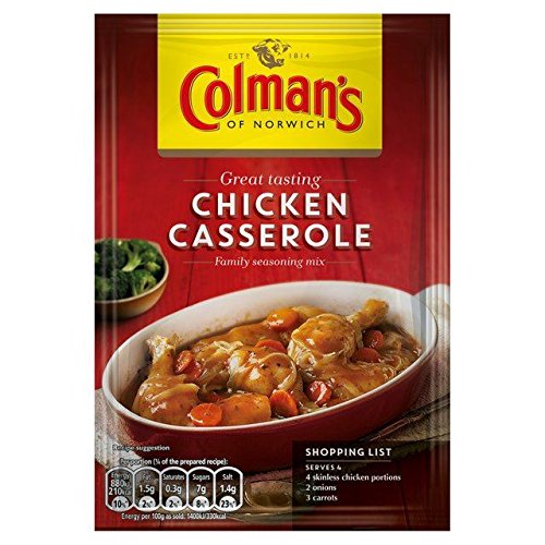 Colman's Chicken Casserole Recipe Mix 40g - Pack of 6