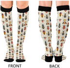 Insects Beetle Bugs Compression Sock cute for Women & Men Support Knee High Socks Running,Nurses,Travel