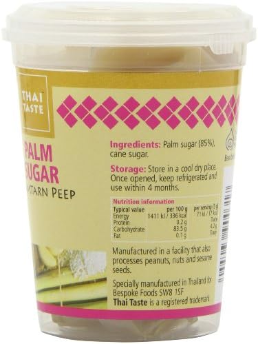 Thai Taste Palm Sugar 200 g (Pack of 3)