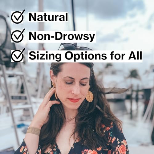 Blisslets Acupressure Relief Band - Ana Duo (Medium) - Motion Sickness Bands and Nausea Relief for Pregnant Women | Travel, Pregnancy, Cruise