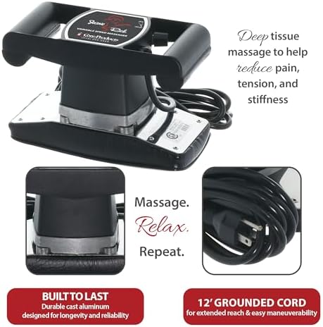 Core Products Jeanie Rub Variable Speed Massager, Deep Tissue Back Massager for Pain Relief, Body Massager for Shoulder Massage, Lumbar, Neck, Lower Back & Cellulite Massage