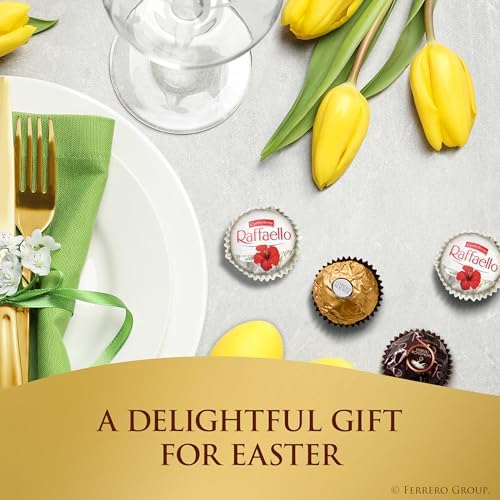 Ferrero Collection, Premium Assorted, Hazelnut, Dark Chocolate and Coconut, 48 Count Premium Treats, 6.1 oz