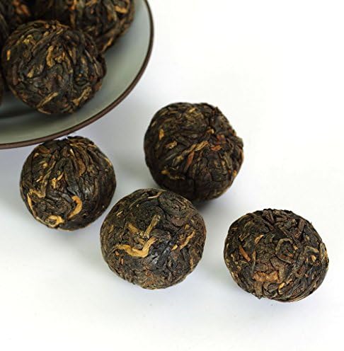 GOARTEA Dianhong Black Tea - 250g / 8.8oz Supreme Grade - Chinese Yunnan Fengqing Dian Hong Tea Loose Leaf - Dragon Pearl Dianhong