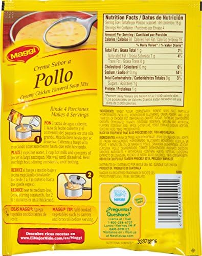 Maggi Creamy Chicken Flavored Soup Mix, 2.26 oz
