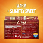 Twinings French Vanilla Chai Black Tea Individually Wrapped Bags, 20 Count (Pack of 1), Warm, Sweet & Spicy, Caffeinated, Enjoy Hot or Iced, 20 Teabags