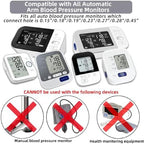 XXXL Blood Pressure Cuff, 9”-26” (22-66CM) Extra Large Cuff Compatible with Omron BP Monitor, Replacement XXX-Large Cuff for Adult Big ARM, with 7 Connectors