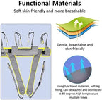 Patient Lift Slings Belt, Standing Walking Aids Moving Assist Hoist Gait Walking Straps Harness Medical Full Body Strap Belt Supports Leg Trainers