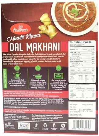 Haldirams, Minute Khana Dal Makhani, 300 Grams(gm)