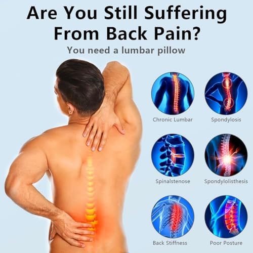 Refresh Neck and Back Stretcher Posture Corrector for Neck Pain Relief, Lower Back, Upper Back and Shoulder (Blue)