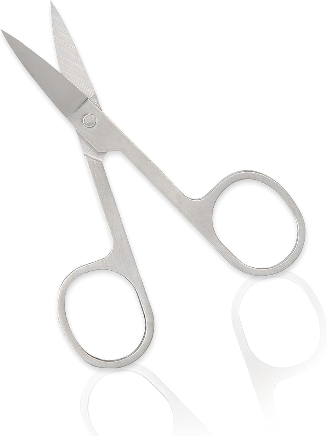 Premium Men's Nose Hair Trimmer, Stainless Steel Eyelash Trimmer Professional Eyebrow Beard Eyelash Scissors Men's and Women's Facial Hair Grooming Small Scissors