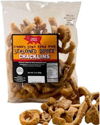 Lee's Seasoned Dipper Fried Pork Cracklings | Cracklins, 3 oz (12 Count)
