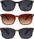 Yogo Vision Bifocal Reading Sunglasses Men Women Classic Retro UV400 Sun Readers Lightweight Outdoor Eyewear