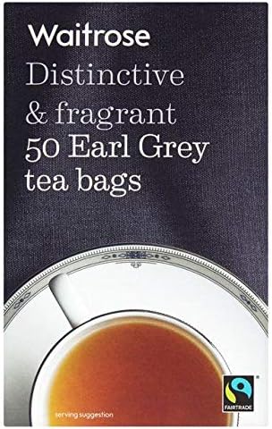 Earl Grey Tea Bags Waitrose 50 per pack