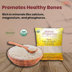 Darsa Organics Urad Dal Split Without Skin (Urad Mogar) 2lb – USDA Organic White Matpe Split Lentils | Non-GMO, Plant-Based Protein, Kosher | Great for Dosa Batter, Soups, & Stews