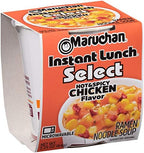 Maruchan Instant Lunch Select Hot and Spicy Chicken Flavor, 2.25 Oz, Pack of 12