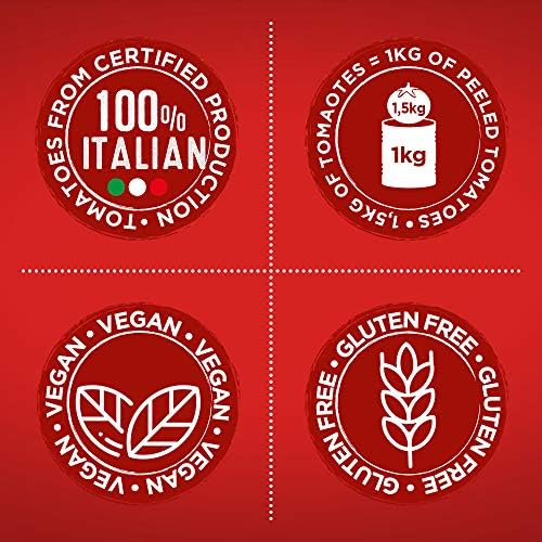 Mutti Crushed Tomatoes (Polpa), 14 oz. | 1 Pack | Italy’s #1 Brand of Tomatoes | Fresh Taste for Cooking | Canned Tomatoes | Vegan Friendly & Gluten Free | No Additives or Preservatives