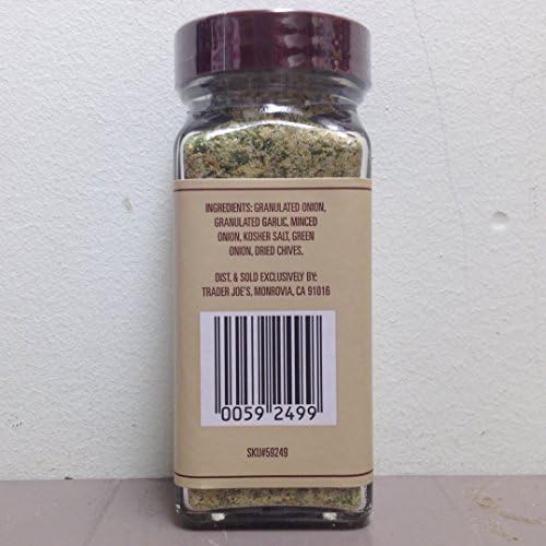 Trader Joe's Onion Salt (Pack of 2)
