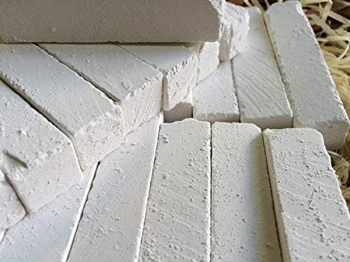 Edible chalk, BELGOROD SAWN edible Chalk chunks (lump) natural for eating (food), 4 oz (113 g)