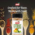 Badia Citrus Salt, 7 oz – Zesty Blend of Sea Salt with Lemon and Orange – Perfect for Seafood, Grilled Vegetables, Poultry and Cocktails