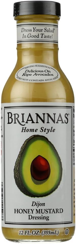 Brianna's Dressing Dijon Honey Mustard 12.0 FO (Pack of 3)
