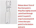 Dental 50m Floss Holder Handle Oral Care Tooth Pick Cleaner Dispenser with Case