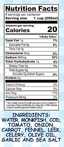 Aneto 100% Natural Fish Broth (6 Pack)