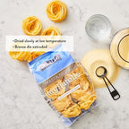 DeLallo Tagliatelle Pasta Noodles, Gourmet Nests Made with 100% Durum Wheat Semolina Non-Enriched Flour, Bronze Cut, Long Flat Ribbon Pasta, Made in Italy, 8.82 oz. Bag, (3 Pack)
