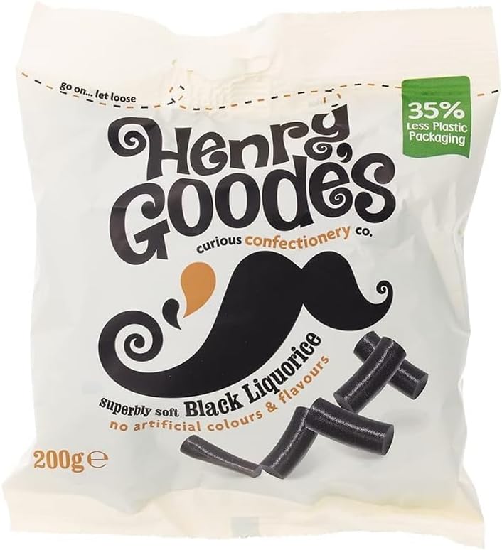 Candyland Henry Goodes Soft Liquorice (200g x 6)