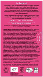 Pukka Elderberry & Echinacea Organic Herbal Tea, Perfect for Wellness Support, Caffeine Free, 20 Total Tea Bags (Pack of 2)