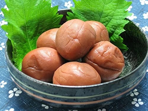 Japanese Umeboshi Plum Paste with Shiso (8.8 oz/250g) - Pickled Plum, Gluten Free, Vegan, Plum Sauce Asian, Japanese Food, Onigiri, Sushi, Yakitori, Sashimi, Umeboshi Paste - Kinjirushi Wasabi