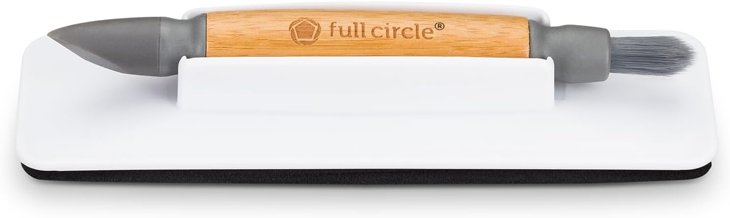 Full Circle Control Alt Clean 3-in-1 Electronics Cleaning Brush Set and Screen Wiper