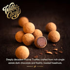 Willie's Cacao 16-Piece Milk Chocolate Praline Truffles with Sea Salt