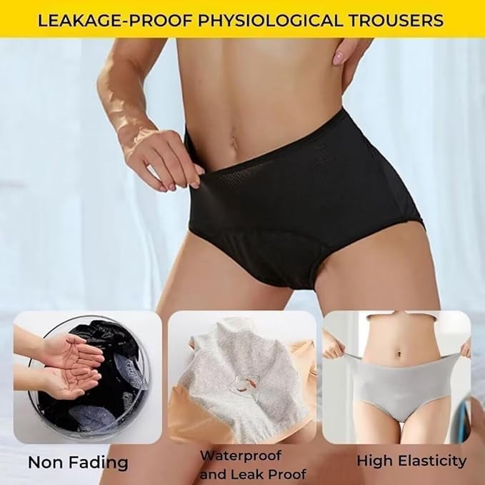 Panties for Women Over 60 70 Leak proof Ladies Underwear Washable