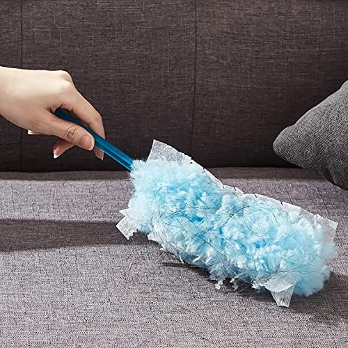 Flash Duster Dust Magnet, Fluffy Duster Refills, Hand Duster Refills Kit With Hanging Hook, Wash-Free Good Grips Microfiber Hand Duster for Home High Ceilings, Furniture (8 PCS)