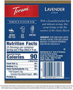 Torani Syrup, Lavender, 25.4 Ounces (Pack of 4)