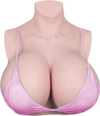 Silicone Breastplate Airbag Cotton Breast Forms Huge Fake Boobs S Cup Z Cup for Cosplay Transgender Crossdresser